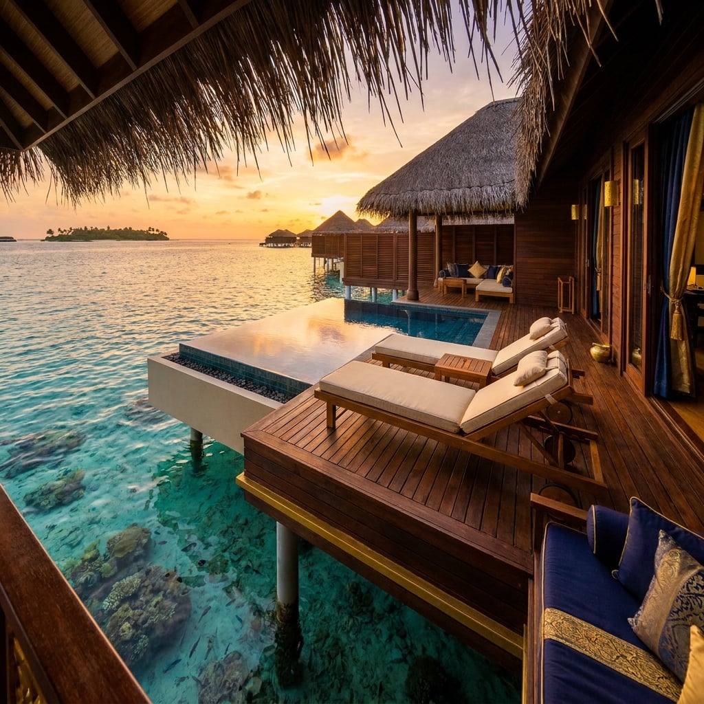Maldives Escape for Two or £8,000 Cash